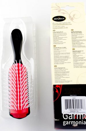 Щетка для искусственных, нарощенных  волос 9 рядов