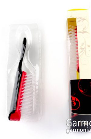 Щетка для искусственных, нарощенных  волос 9 рядов