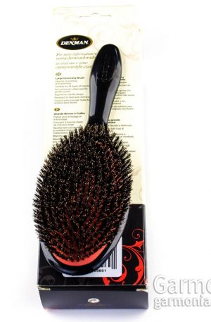 Щетка для ухода за длинными волосами с натуральной щетиной