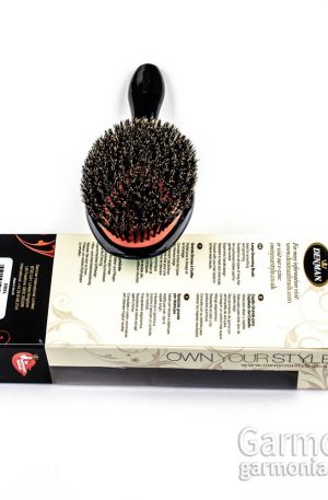 Щетка для ухода за длинными волосами с натуральной щетиной
