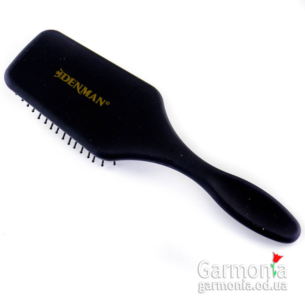 Denman D85MP - Paddle brush with smooth metal pins. Щетка с гладкими металлическими зубцами