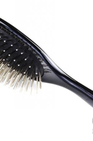 Denman D85MP - Paddle brush with smooth metal pins. Щетка с гладкими металлическими зубцами