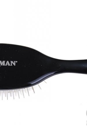 Denman D85MP - Paddle brush with smooth metal pins. Щетка с гладкими металлическими зубцами