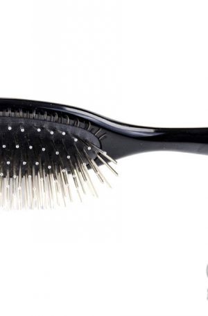 Denman D85MP - Paddle brush with smooth metal pins. Щетка с гладкими металлическими зубцами