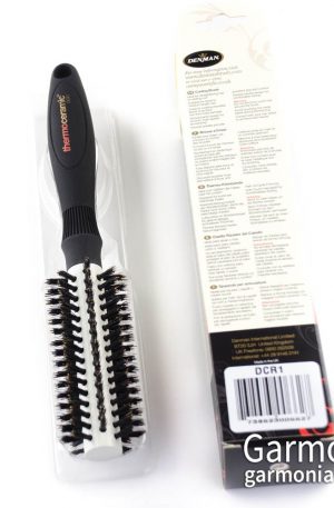 Щетка круглая, натуральная щетина 18 мм