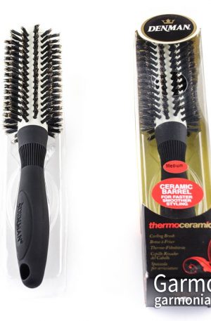 Щетка круглая, натуральная щетина 25 мм