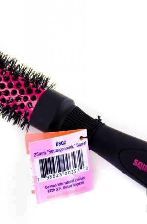 Щетка - PINK 25 мм Denman  квадратное основание, для моделирование локонов