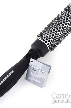 Щетка SILVER 25 мм, продувная, квадратное основание,закрученная щетина