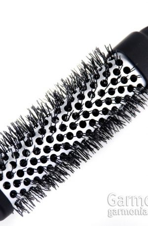 Щетка SILVER 25 мм, продувная, квадратное основание,закрученная щетина