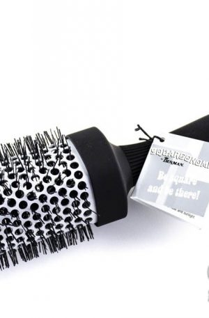 Щетка SILVER 43 мм, продувная, квадратное основание, закрученная щетина