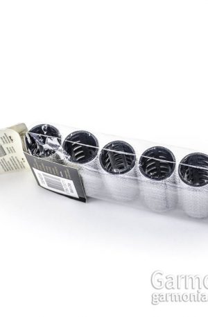 Бигуди средние черные 6 шт