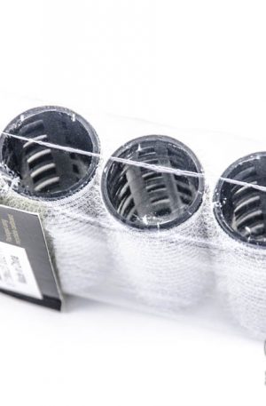 Бигуди средние черные 6 шт