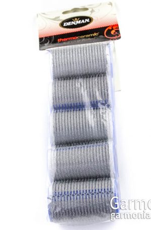 Бигуди большие серебо 5 шт.