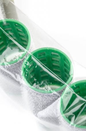 Бигуди супер большие зеленые 4шт