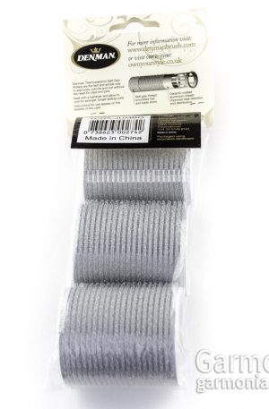 Бигуди гиганты серебро 3 шт.