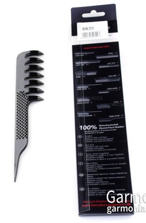 Hercules HS5530 Mesh Tail Comb (Curve) Гребень с укороченным окончанием хвоста.