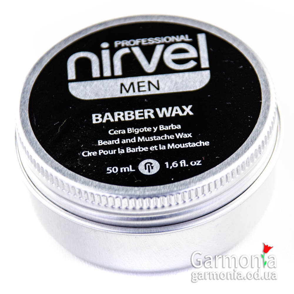 Nirvel Barber wax / Воск для бороды. Объем: 50 мл