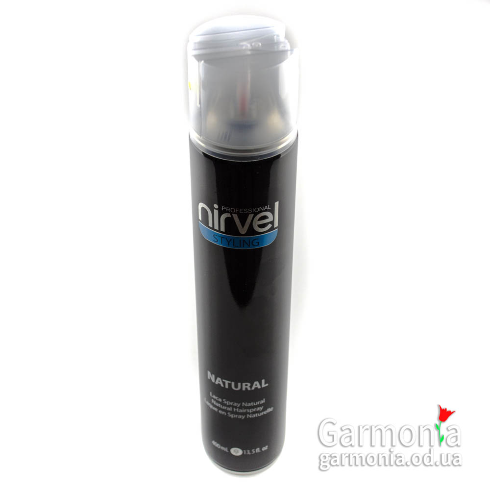 Nirvel Fx Лак natural. Лак для волос 400ml  эластичной фиксации