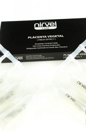 Nirvel Reconstituted plant placenta fresh effect / Ампулы против выпадения с плацентой, при жирной коже головы. Объем: 10шт.*10 мл.