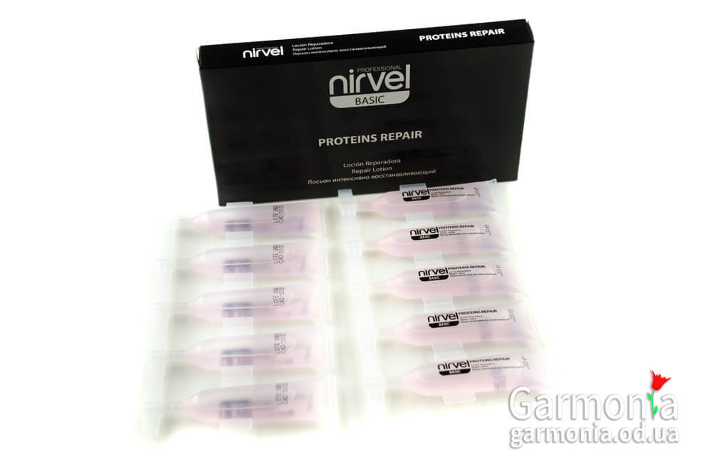 Nirvel proteins repair lotion / Лосьон интенсивно восстанавливающий 10*10 мл.  Объем: 10*10 мл