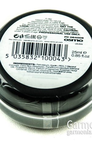 Osmo Clay wax 25 ml / Фиксирующий  воск без блеска с матирующим эффектом