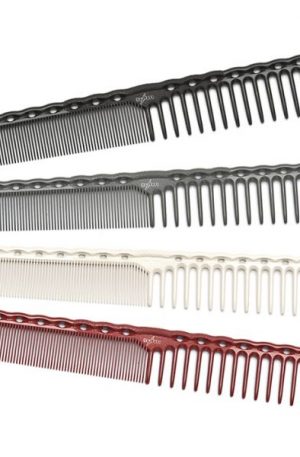 YS-332 Red,White расческа для стрижки 18,5 см