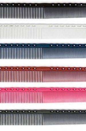 YS-336 Pink, Red расческа для стрижки 18,9 см