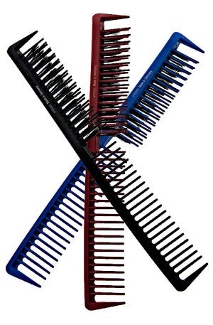 Triumph Гребень карбоновый для стрижки, серый