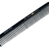 Wolf Гребень для стрижки с тонким хвостом., градуировкой, черный