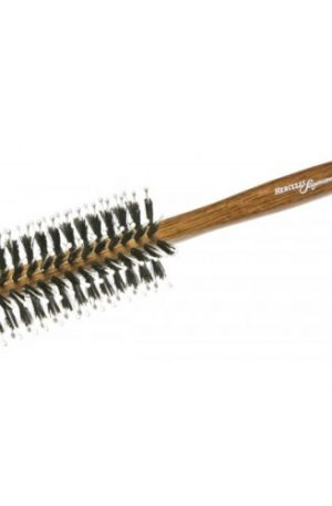 Расческа, натуральная щетина, темное дерево