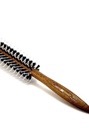 Расческа, натуральная щетина, темное дерево